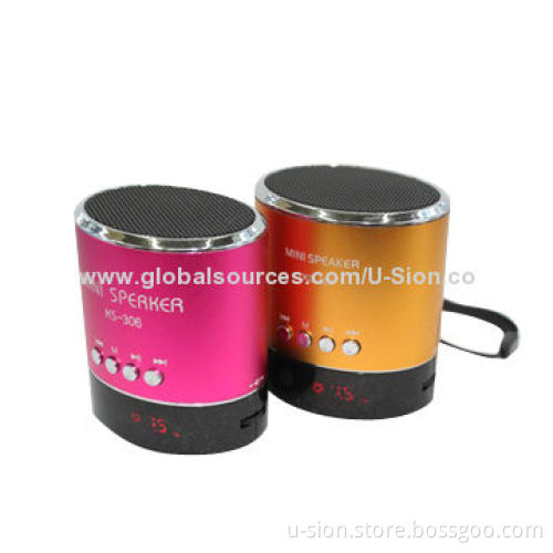 Wireless Bluetooth Mini Speakers, USB Hot Function, Support Micro SD Card